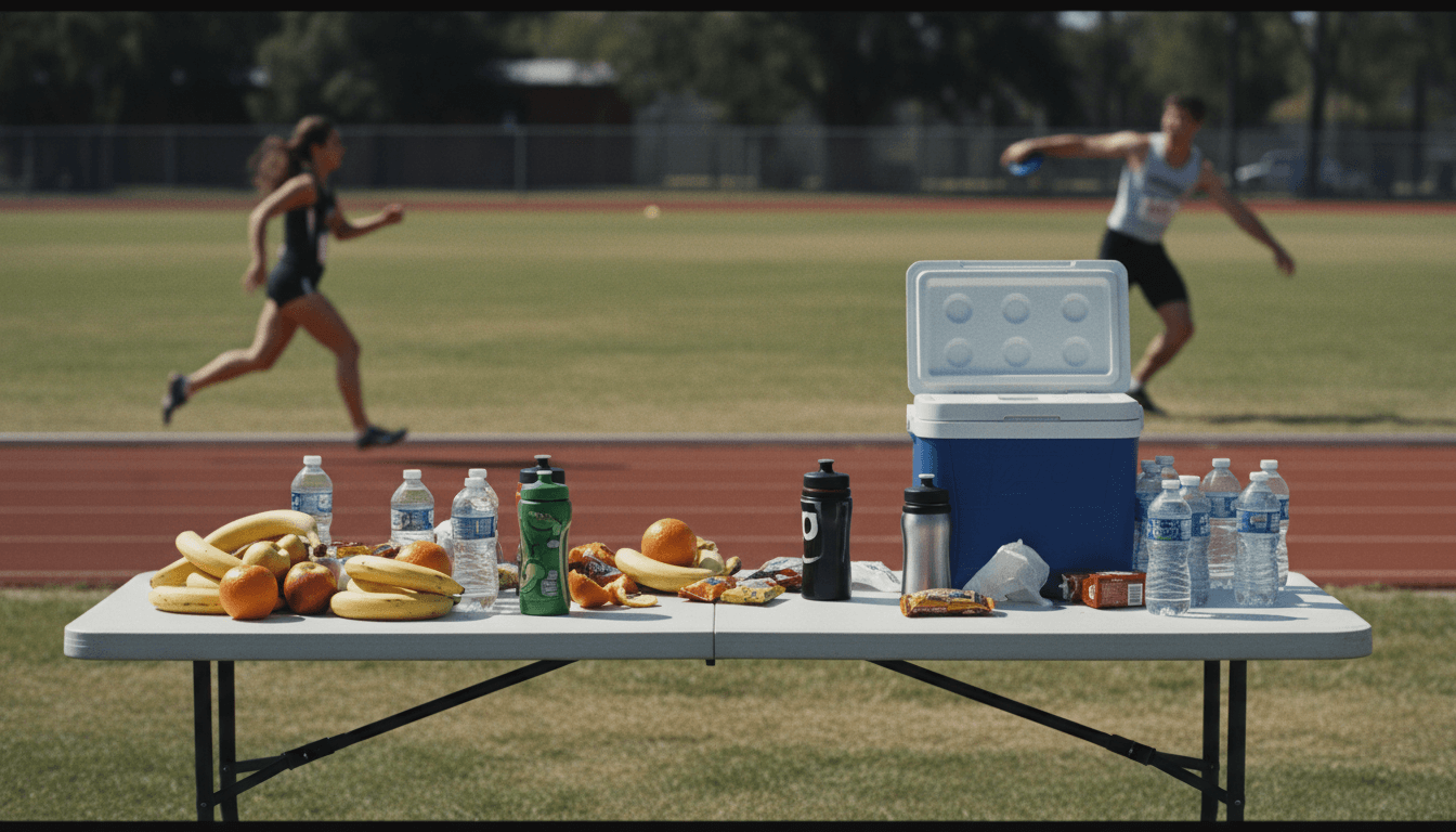 Sprint & Field Events Nutrition — Print Handout