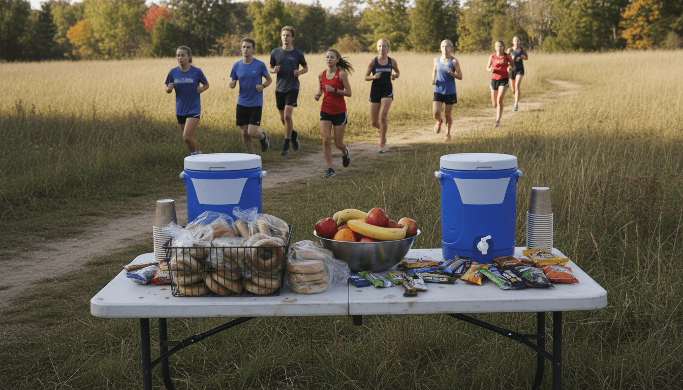 The Cross Country Nutrition Playbook: Summer to State