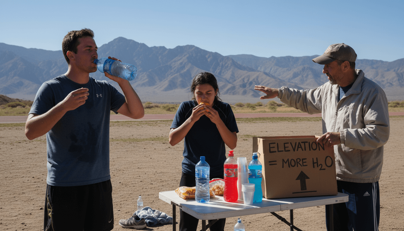 Altitude Hydration Adjustments