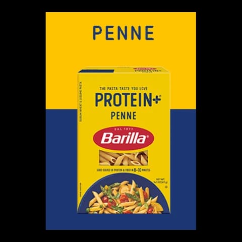 Barilla Protein+ Penne package