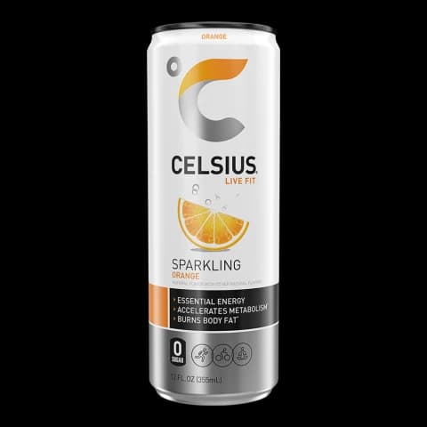 CELSIUS Sparkling Orange package