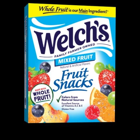 Welch's Mixed Fruit Snacks package
