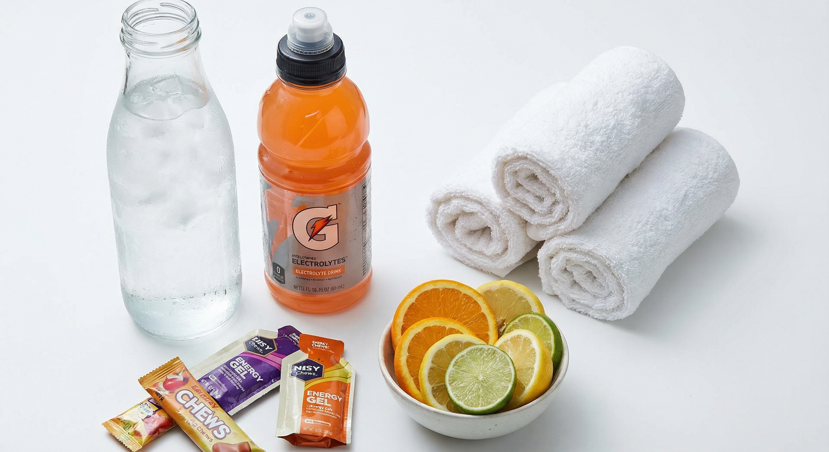 Hot weather hydration scene