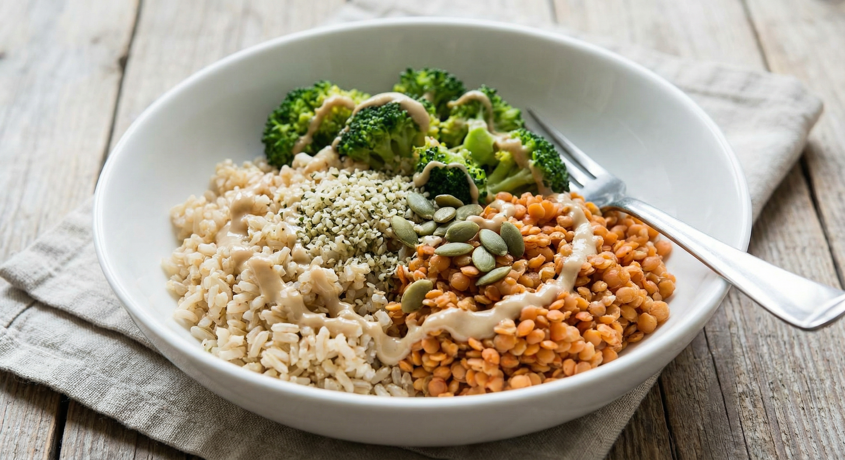 Lentils + rice dinner away from blockers