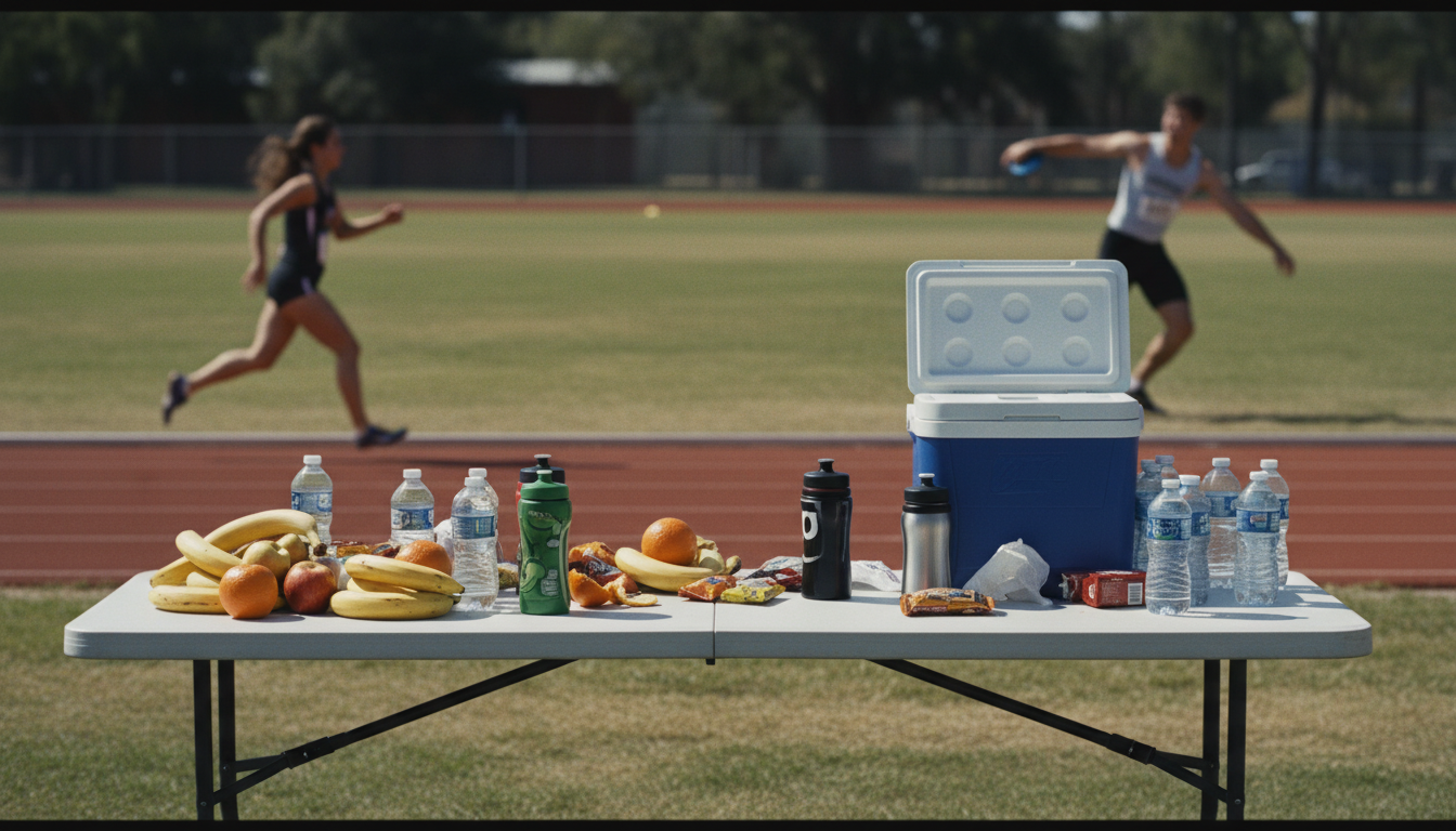 Sprints and field-events visual