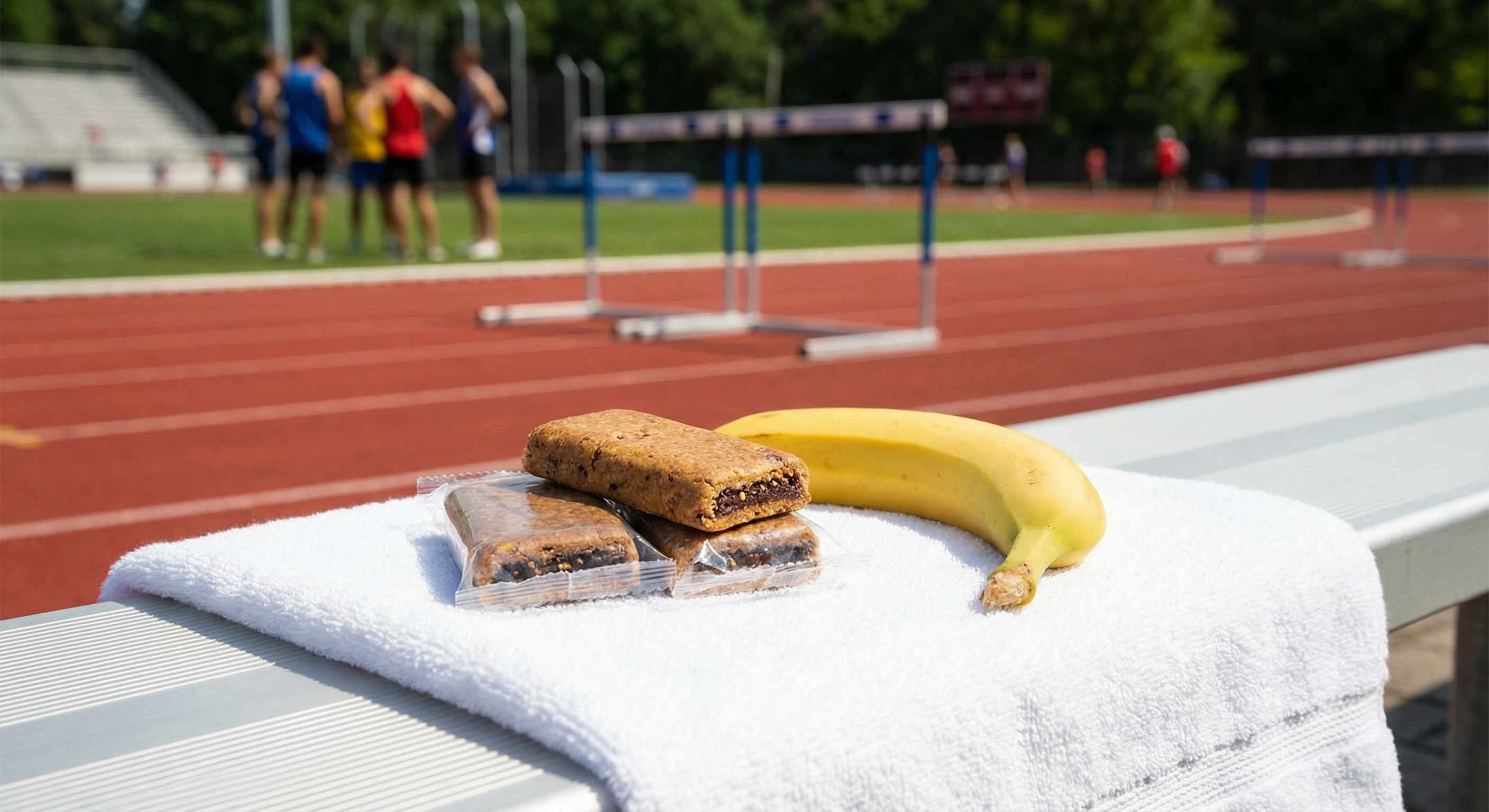Fig bars and banana