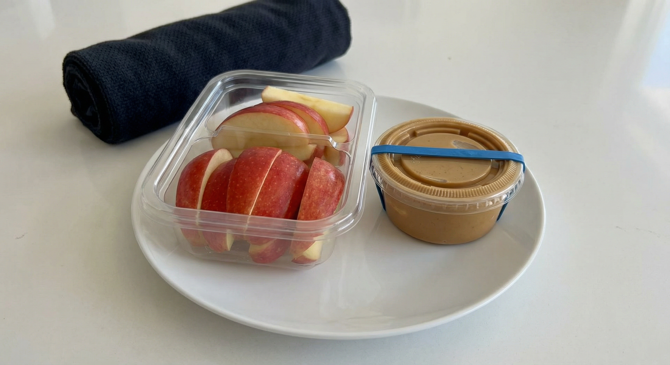 Apple + peanut butter
