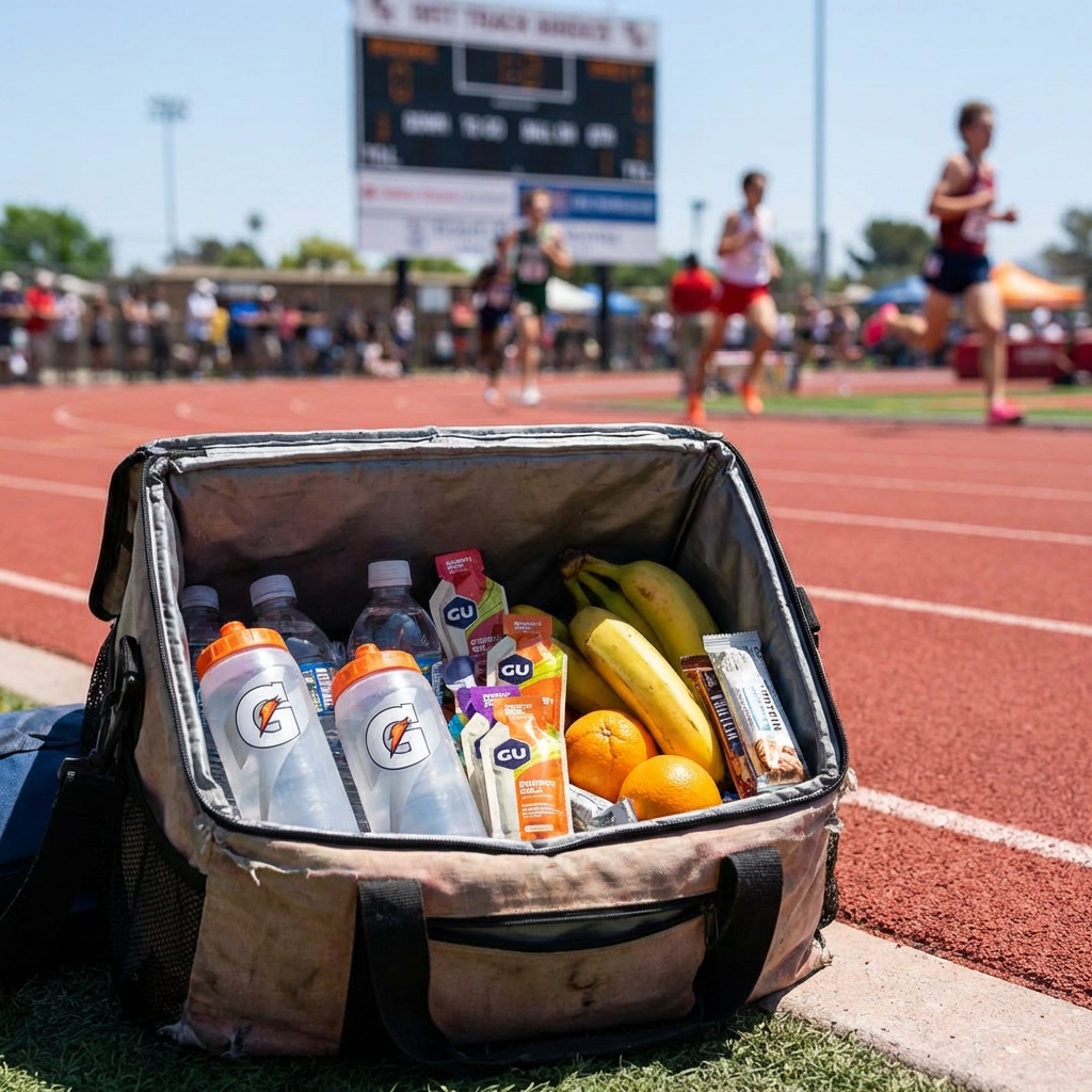 Track Meet Day Timeline