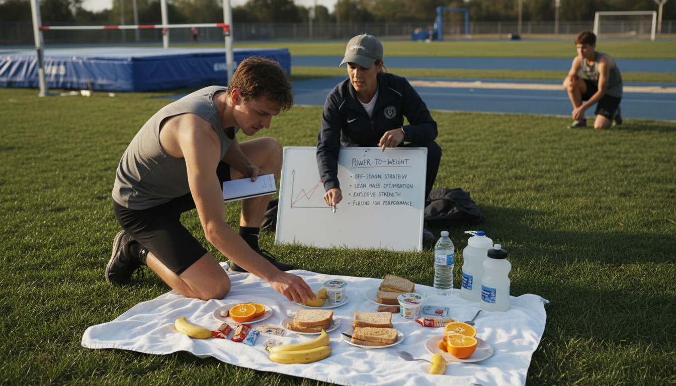 High Jump Power-to-Weight Ratio